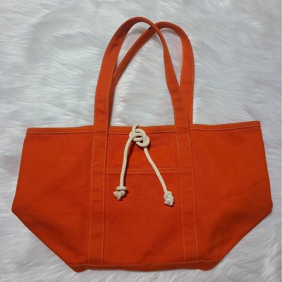MZ Wallace|Rare Orange Canvas Tote Bag - Picture 1 of 8